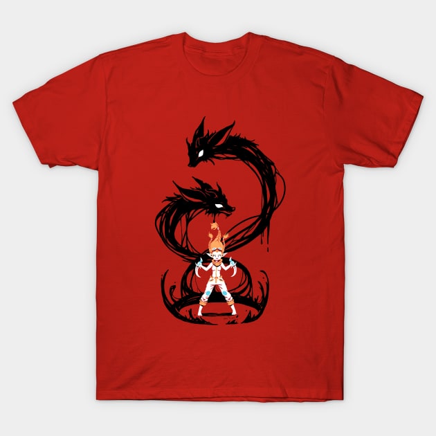 Fox Summoner T-Shirt by Freeminds